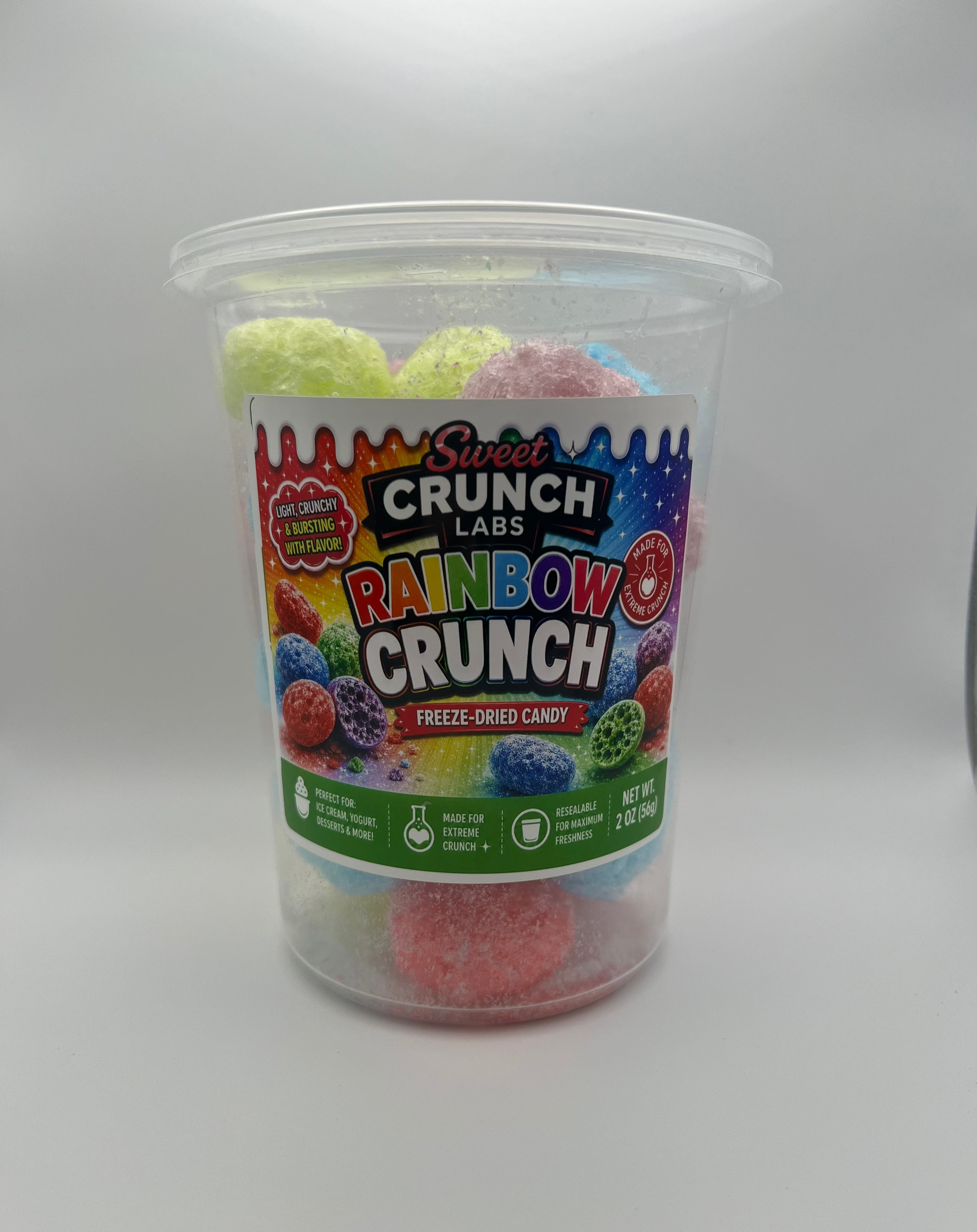 Rainbow Crunch Freeze-Dried Fruity Candy