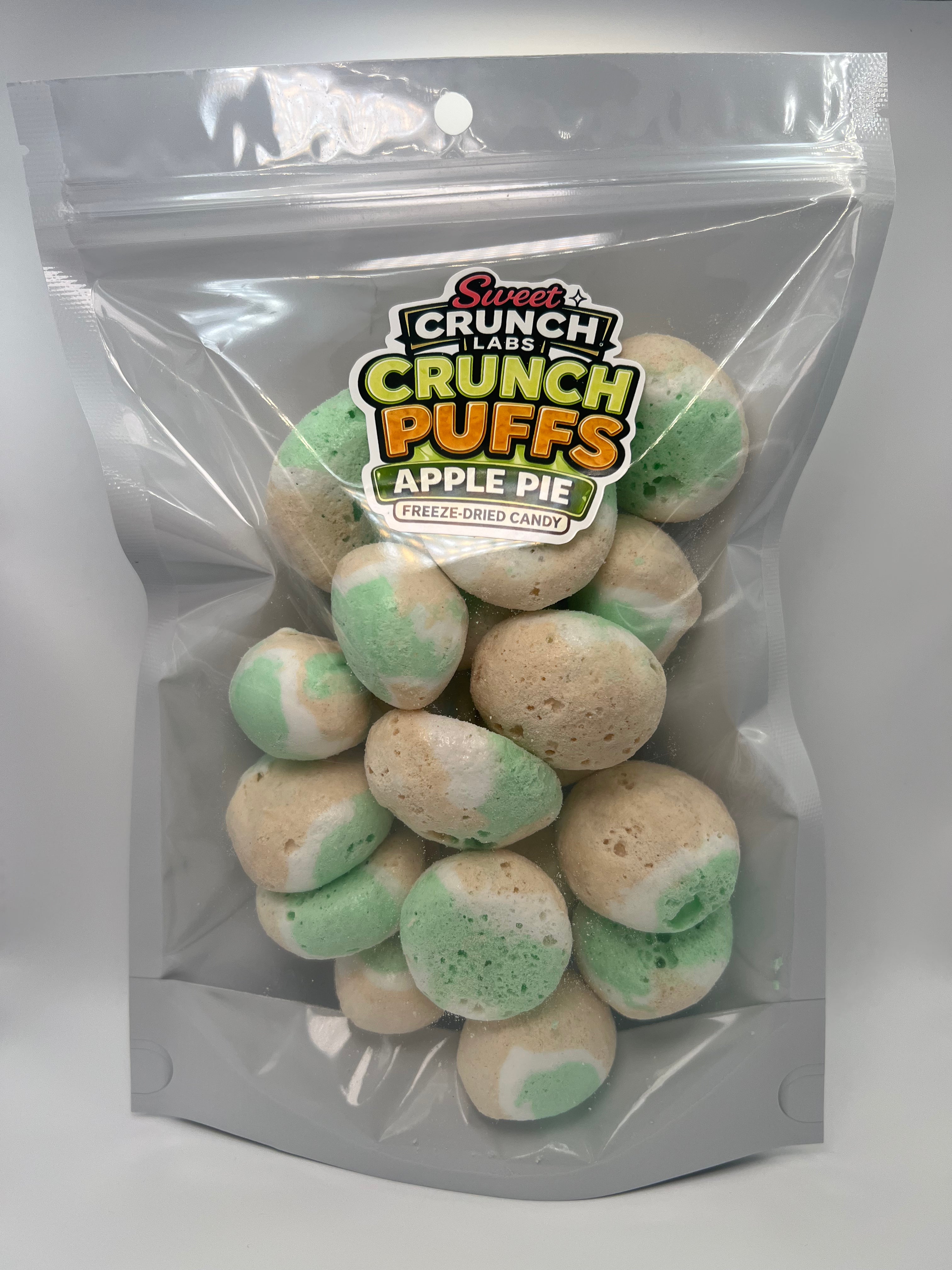 Apple Pie Crunch Puffs – Freeze-Dried Candy