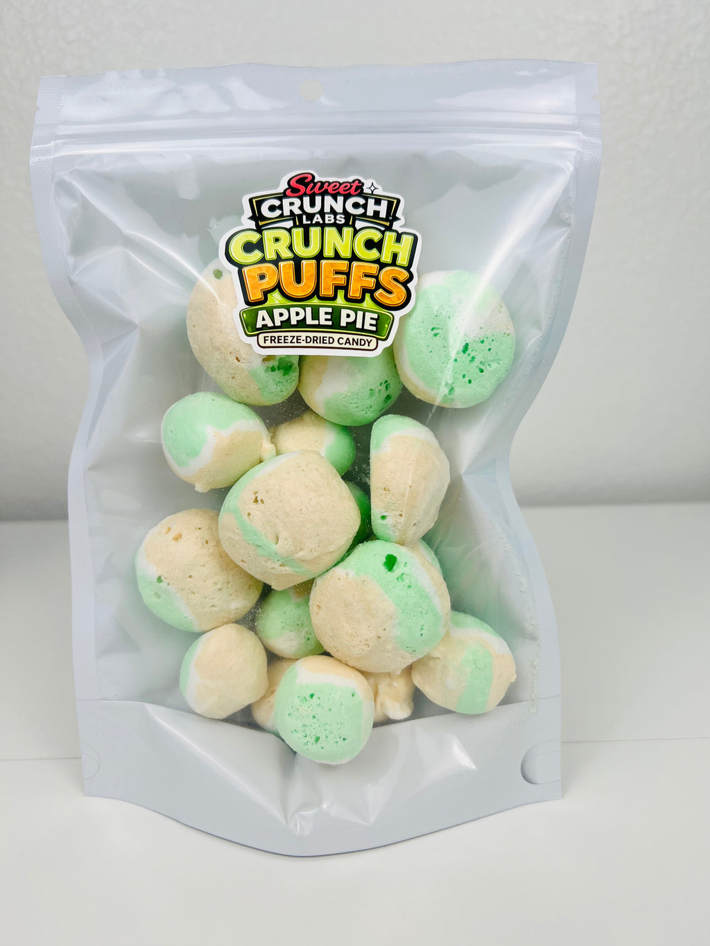 Apple Pie Crunch Puffs – Freeze-Dried Candy