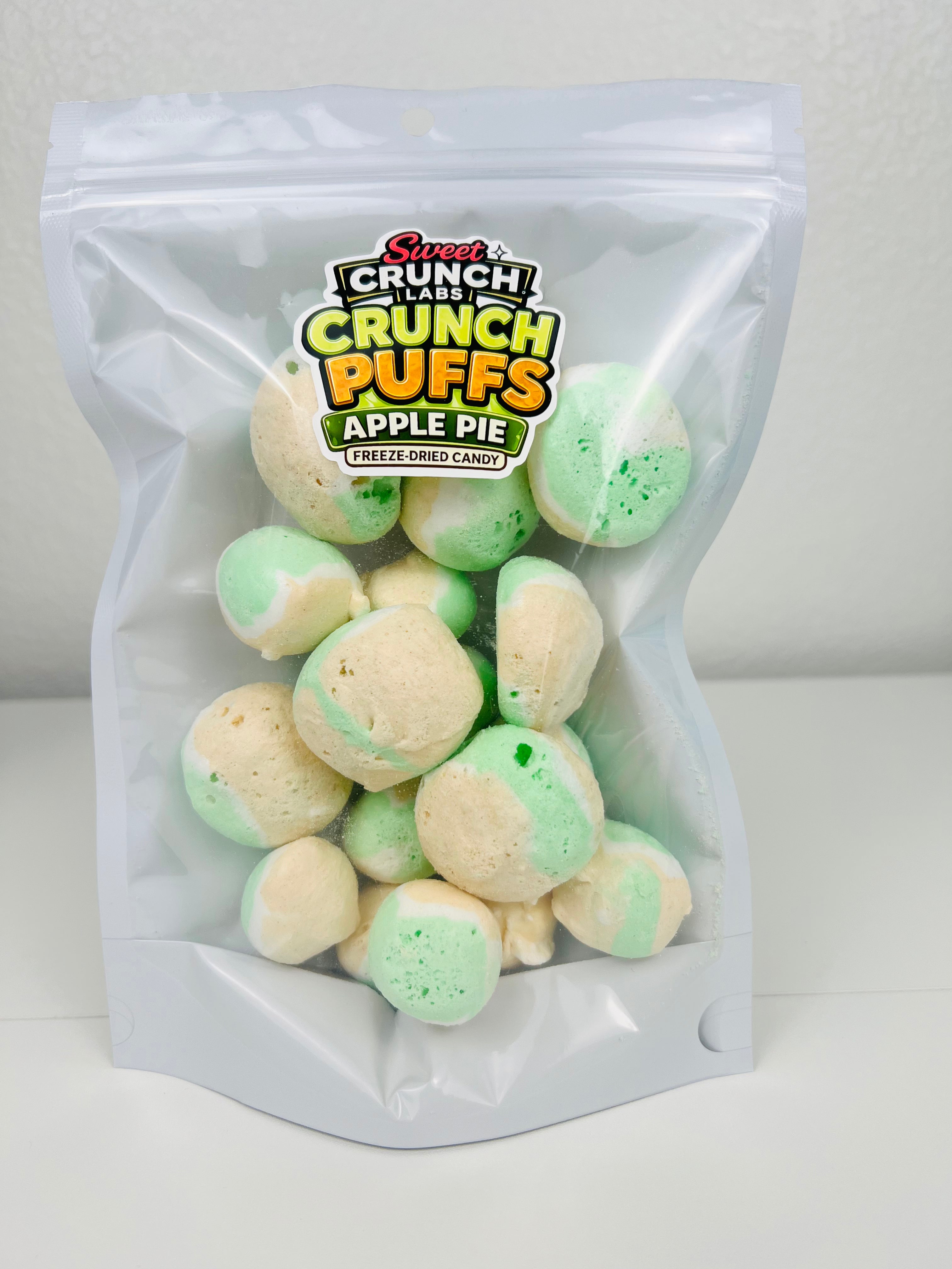 Apple Pie Crunch Puffs – Freeze-Dried Candy