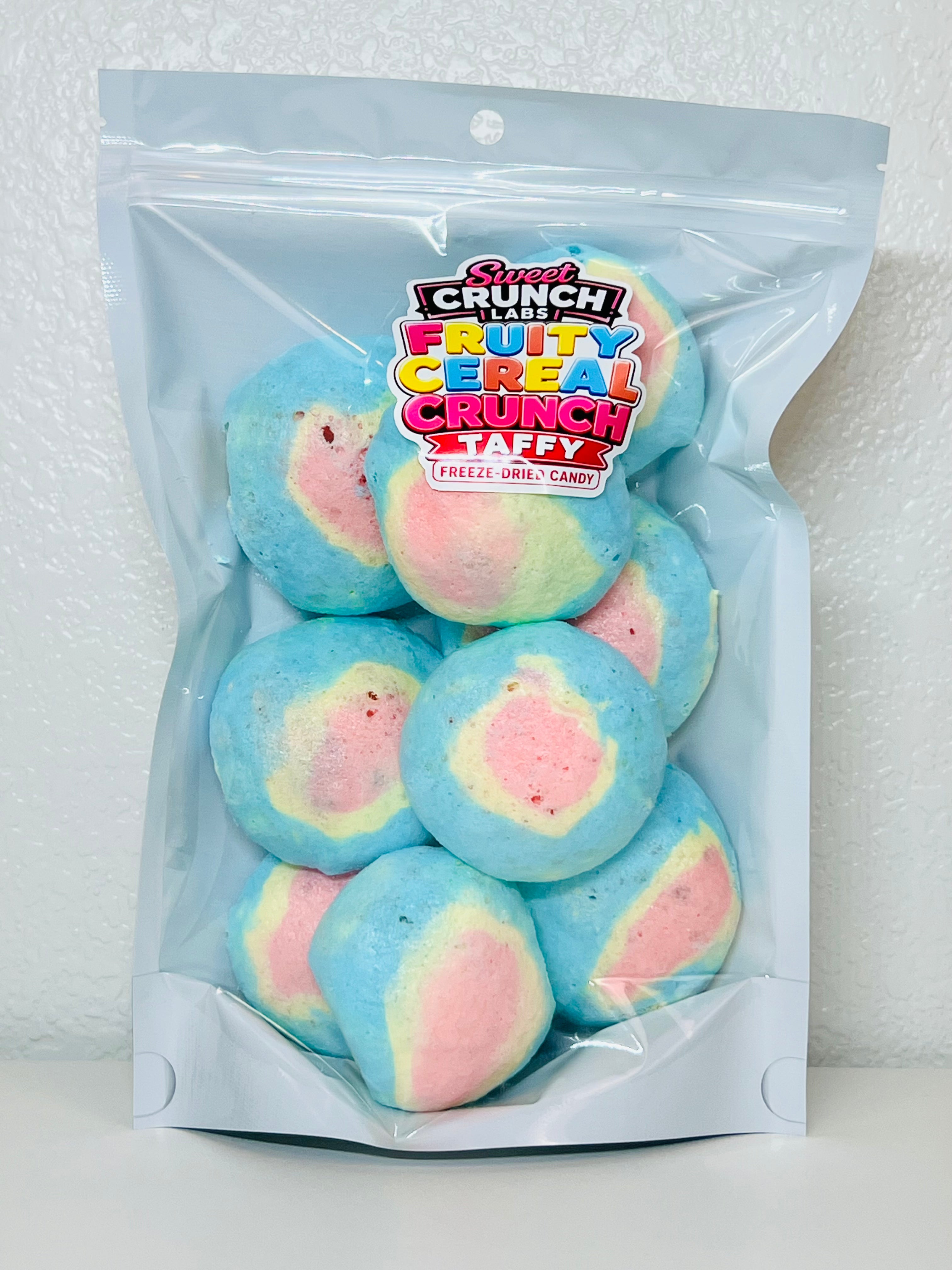 Fruity Cereal Crunch Taffy – Freeze-Dried Candy | Sweet Crunch Labs