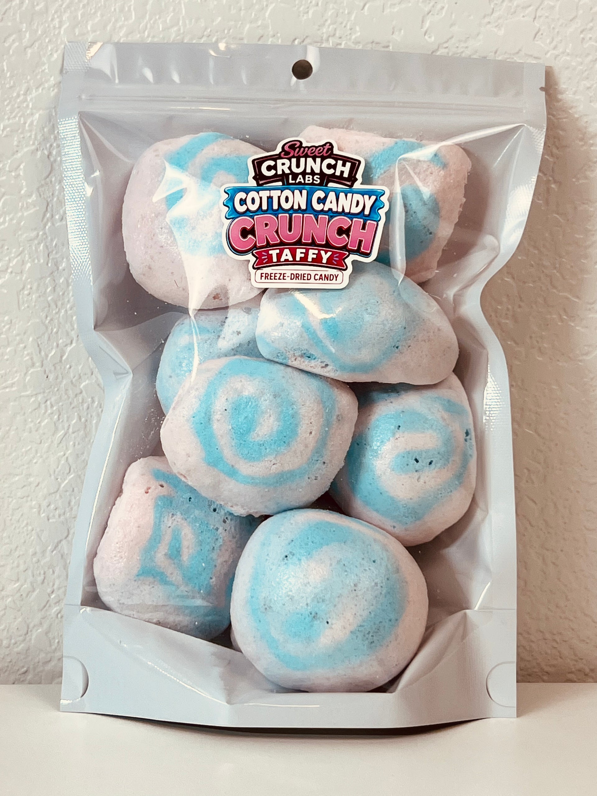 cottoncandyさん　1222 Cotton Candy Crunch Puffs – Freeze Dried Candy | Sweet Crunch Labs