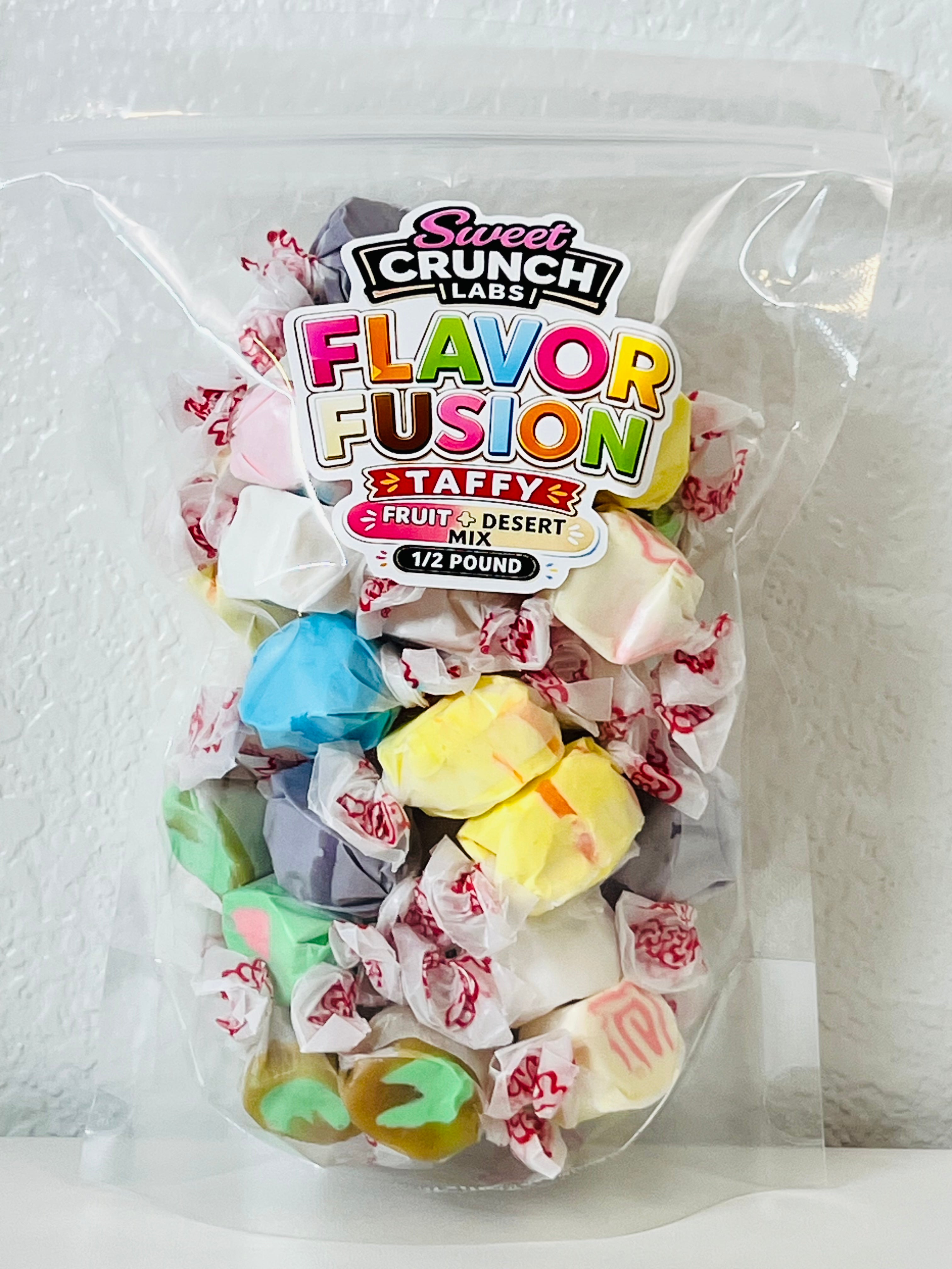 Fruit & Dessert Salt Water Taffy Mix –Gourmet Candy | Sweet Crunch Labs