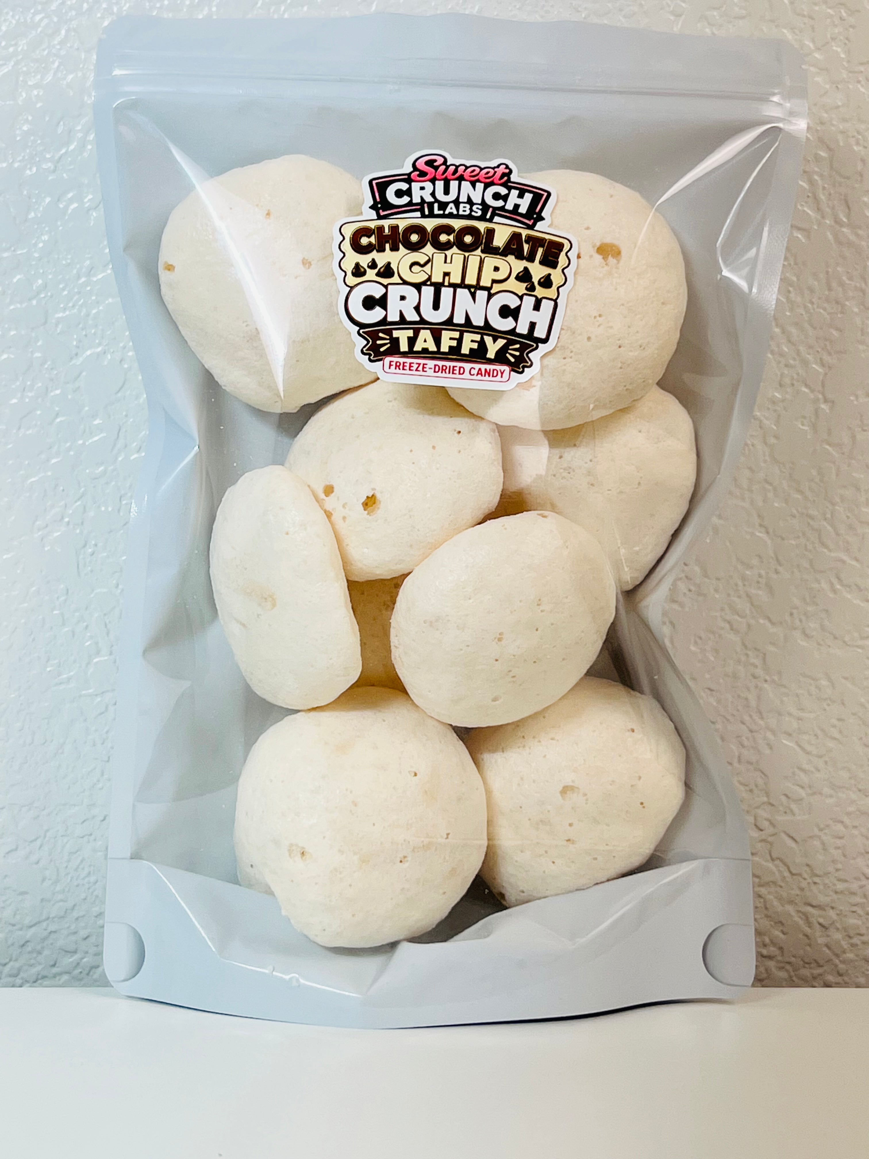 Chocolate Chip Crunch Taffy | Freeze-Dried Candy
