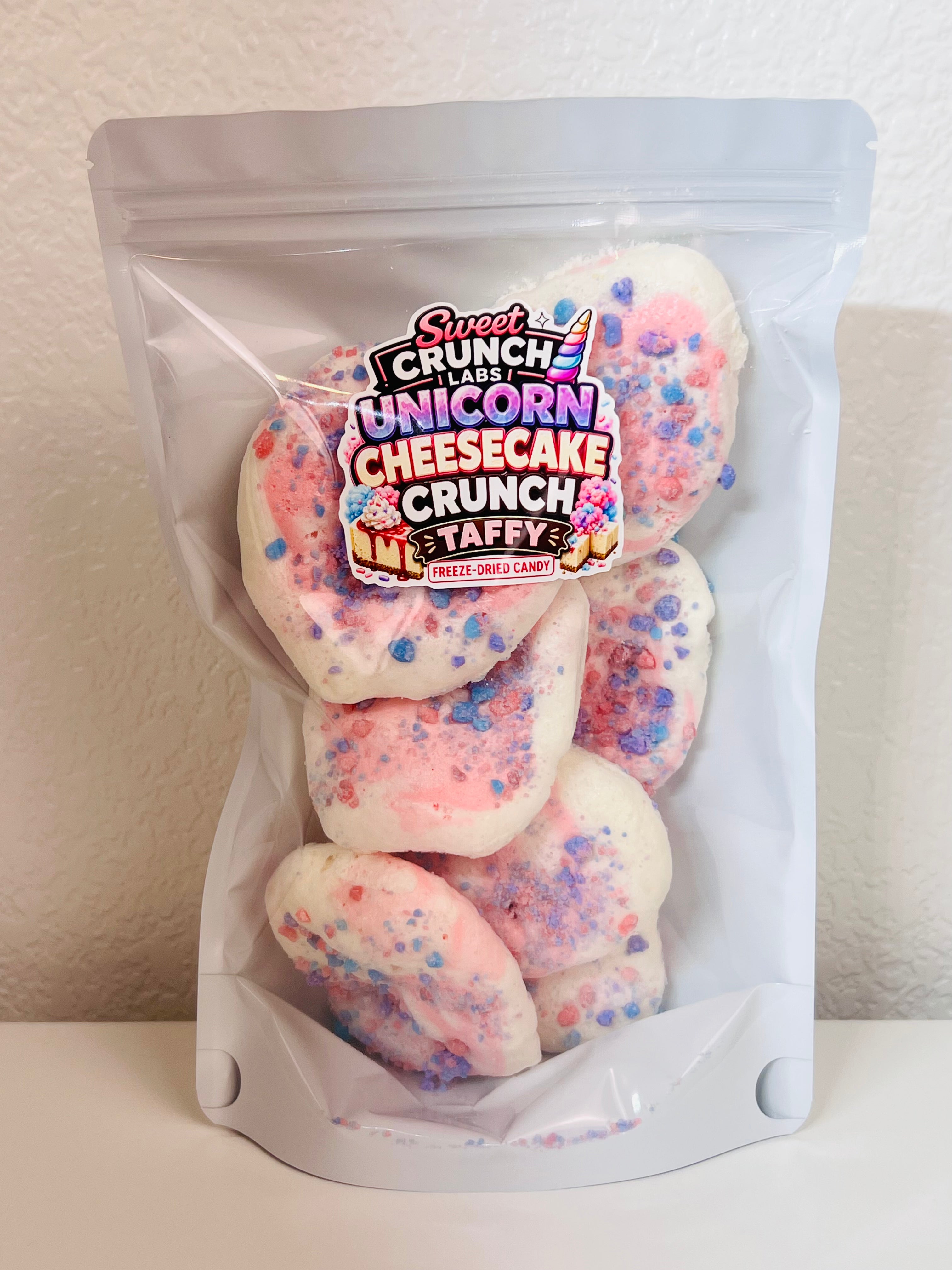 Unicorn Cheesecake Crunch Freeze-Dried Taffy