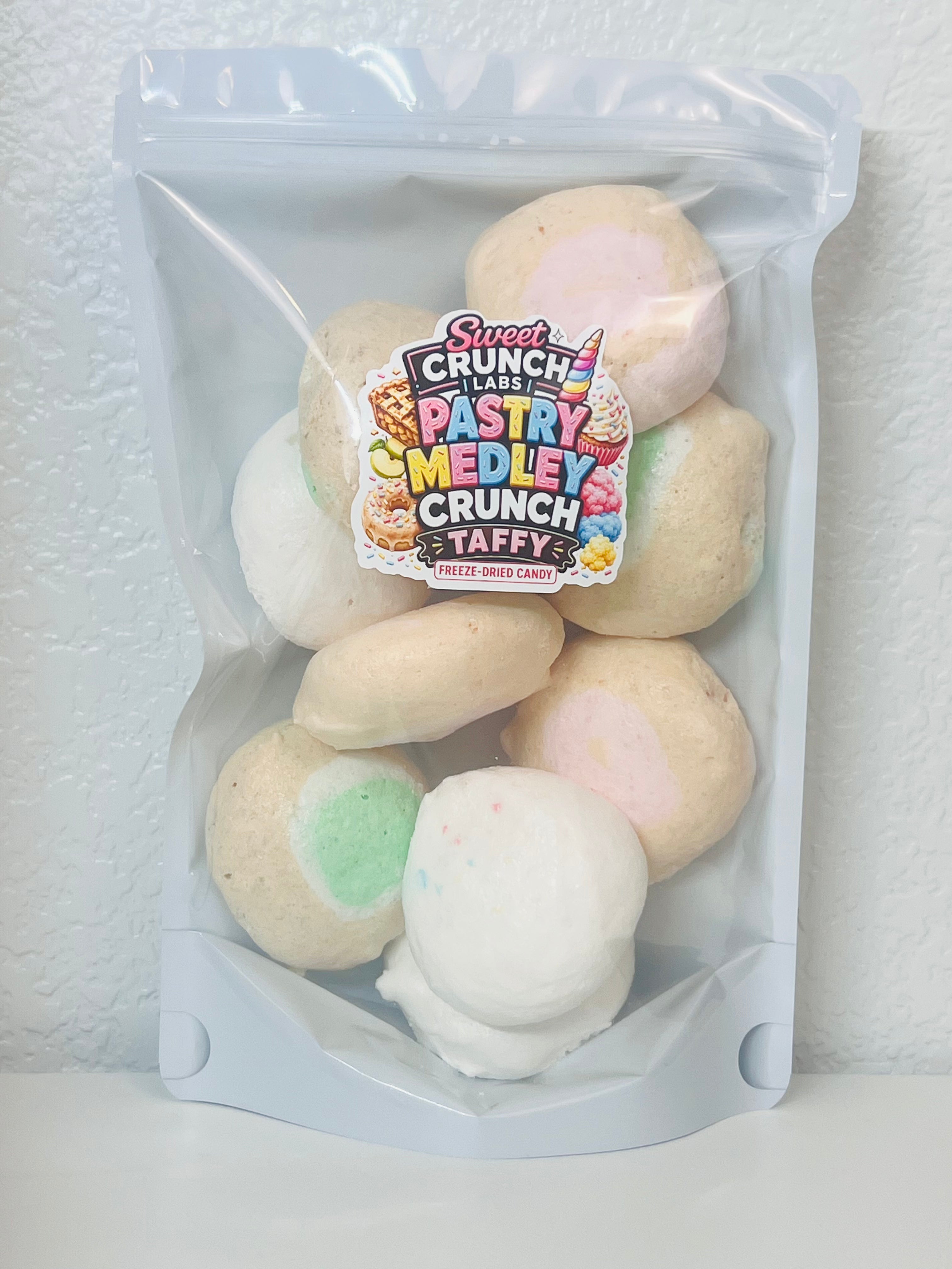 Pastry Medley Crunch Freeze Dried Taffy