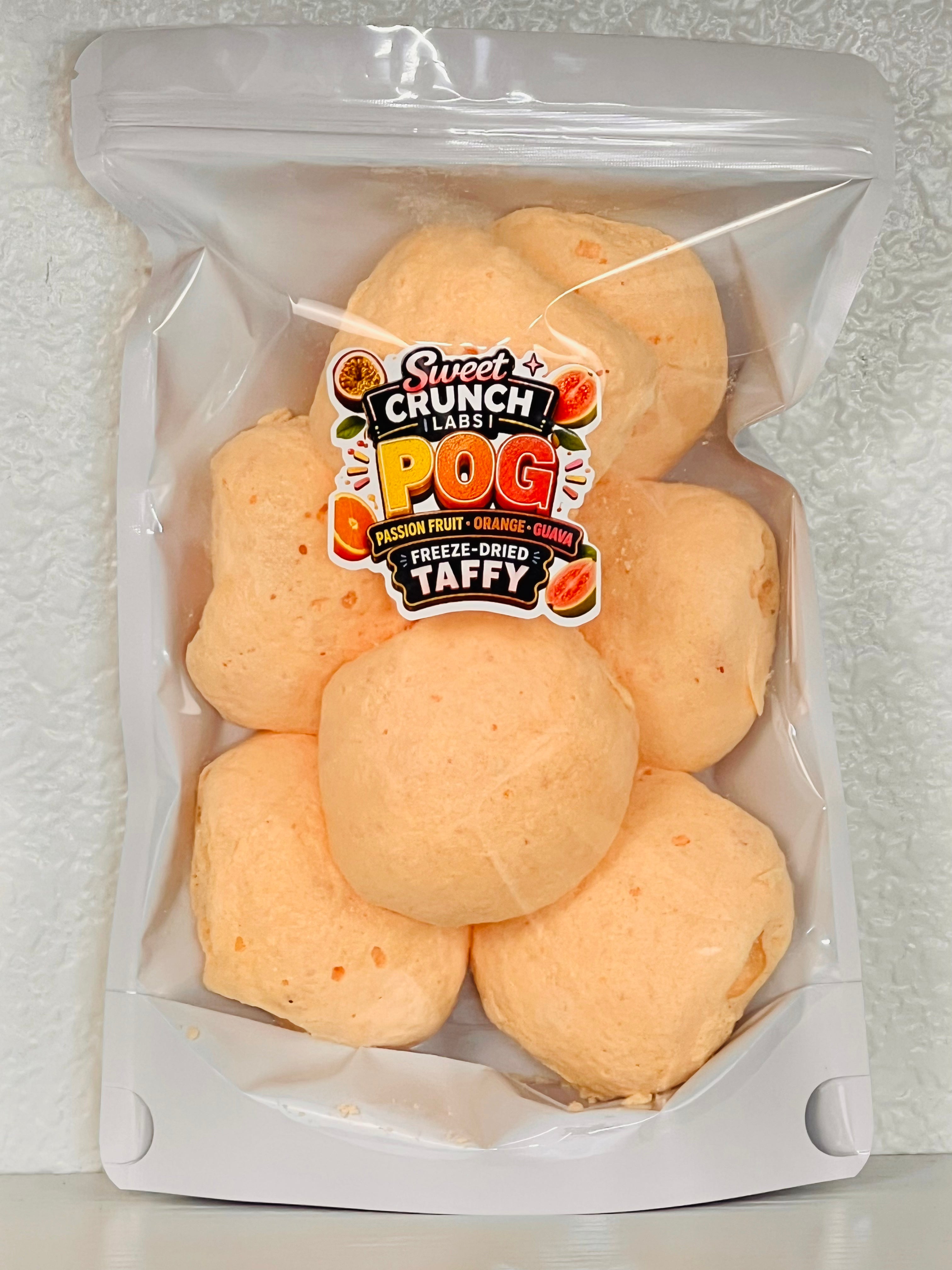 POG – Passion Fruit Orange Guava Freeze Dried Taffy
